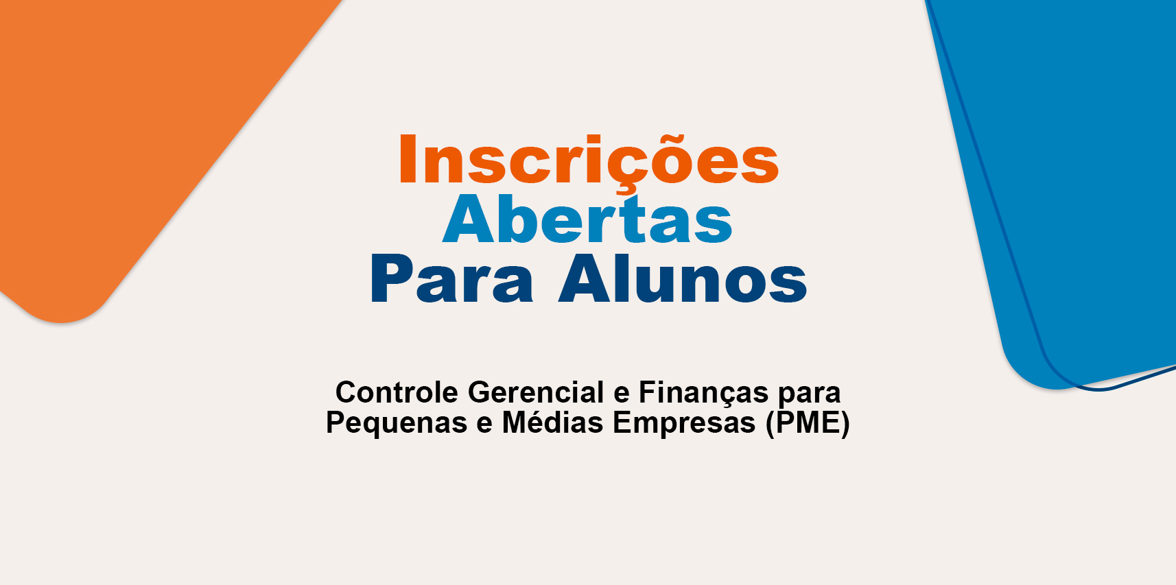 Inscrições abertas para curso de especialização em controle gerencial e finanças para pequenas e médias empresas em Vargem Alta