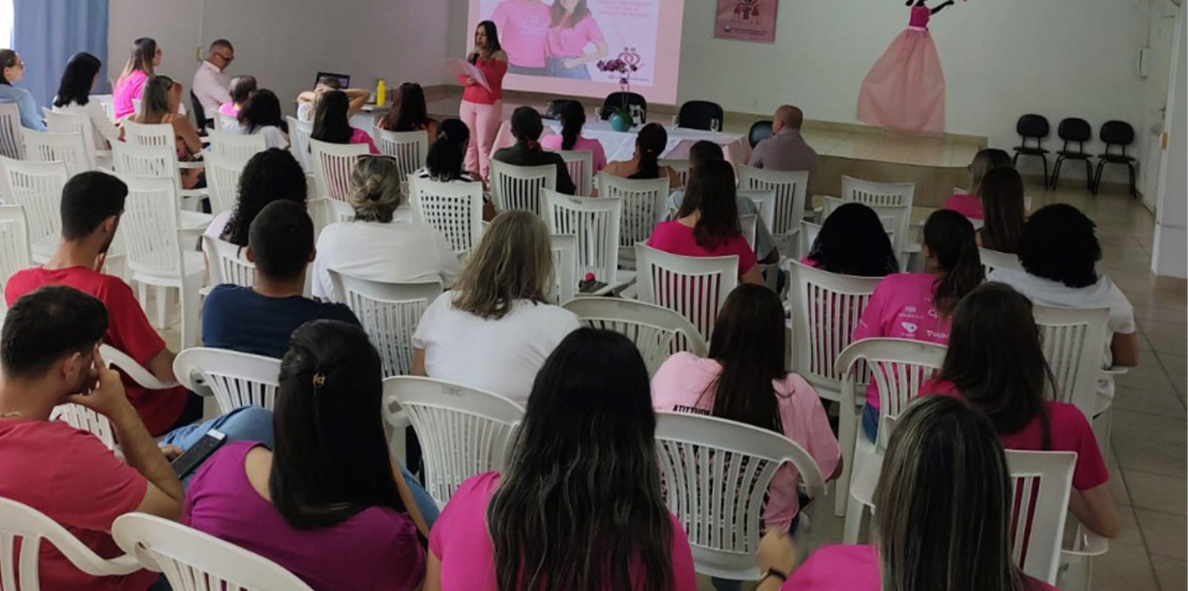 Enfrentamento do câncer de mama e dicas de saúde é tema de palestra em Vargem Alta