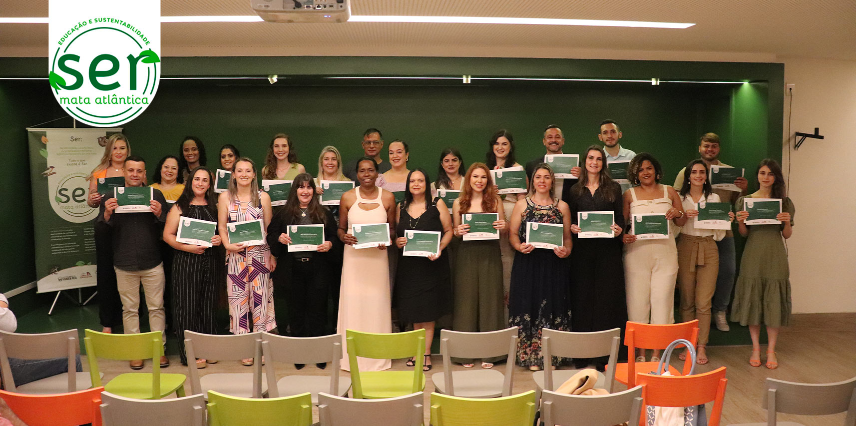 Programa Ser Mata Atlântica forma 1ª turma de educadores ambientais em Vargem Alta