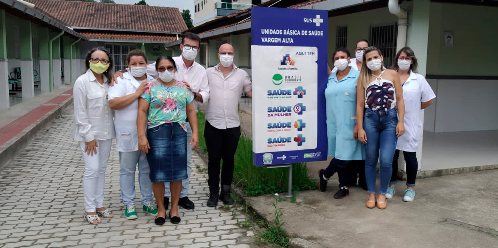 Superintendente regional de Saúde visita Vargem Alta durante ação de vacinação contra covid-19