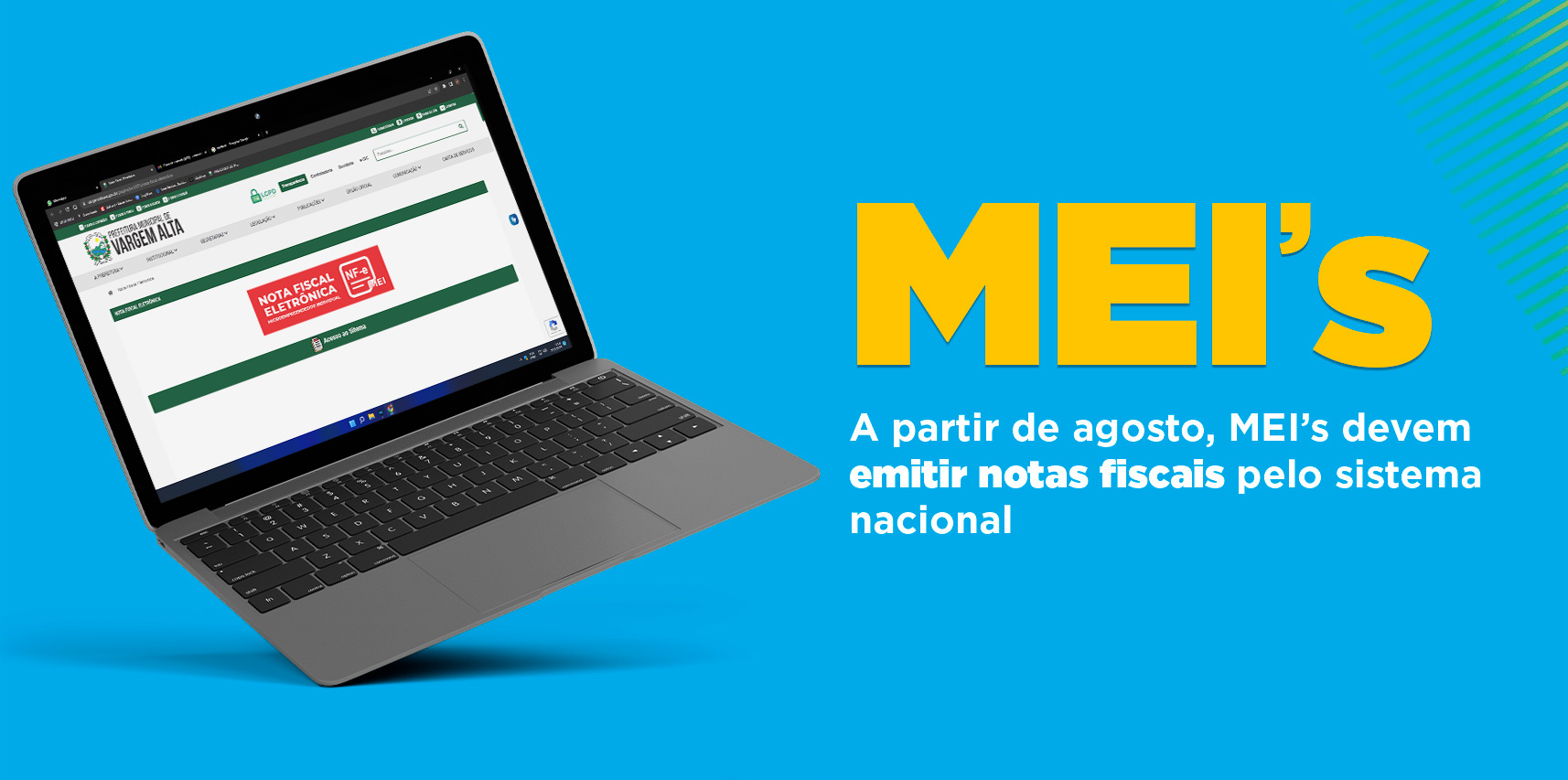 MEI 2023 - Liberada emissão da guia - Siga o Fisco