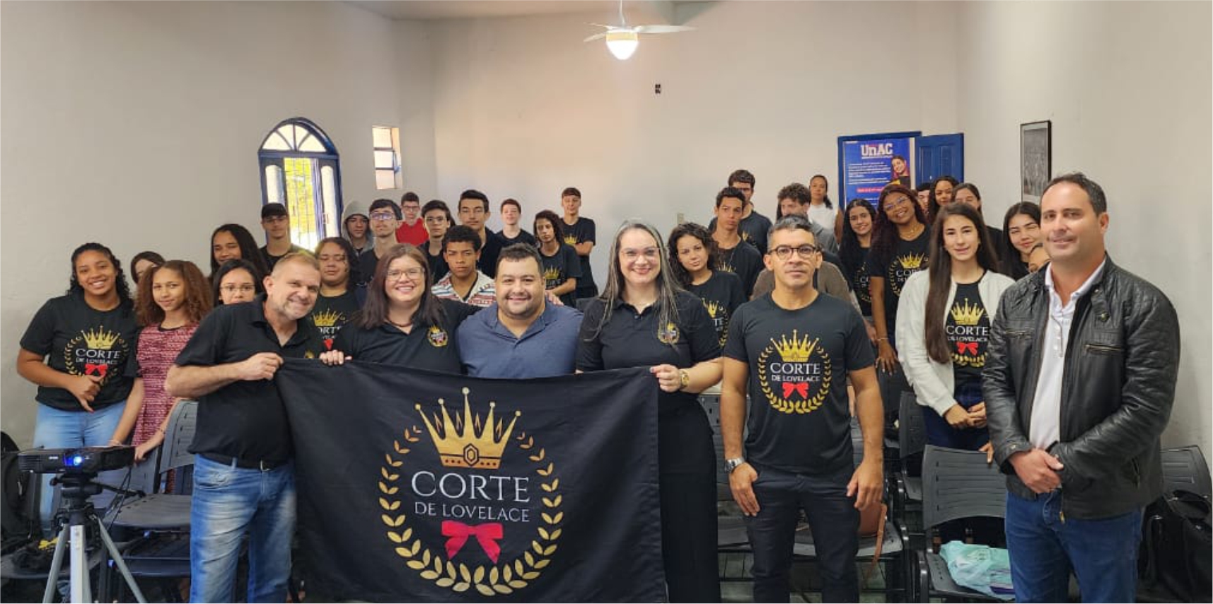 Imagem da notícia: Curso Corte de Lovelace tem Aula Inaugural no Polo UAB de Vargem Alta