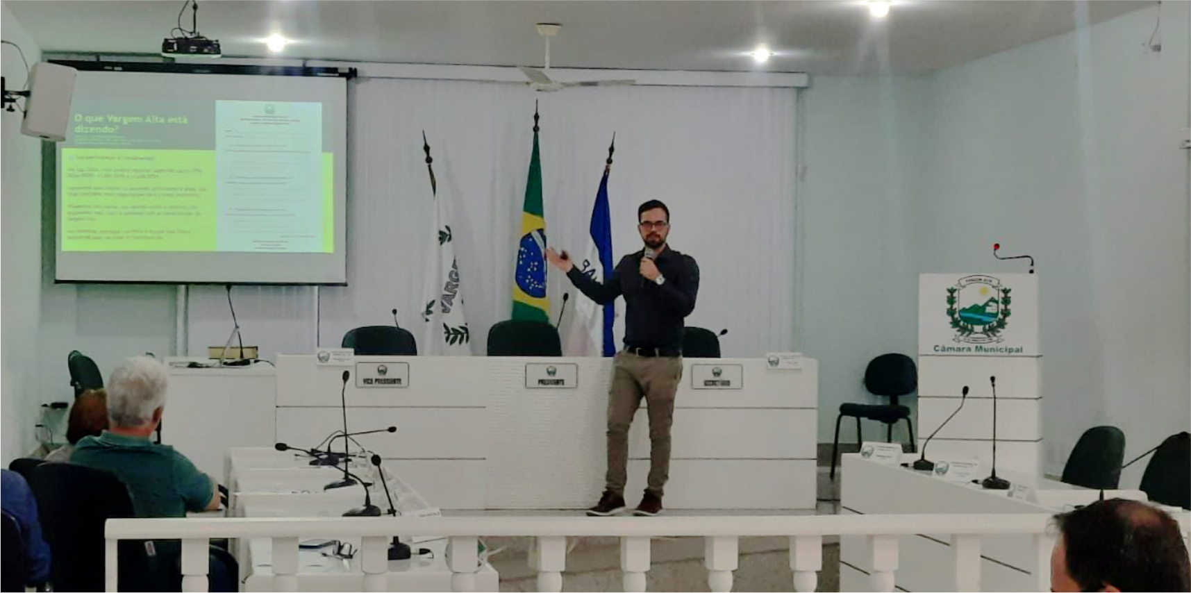 Prefeitura de Vargem Alta realiza Audiência Pública para elaboração do PPA, LDO e LOA