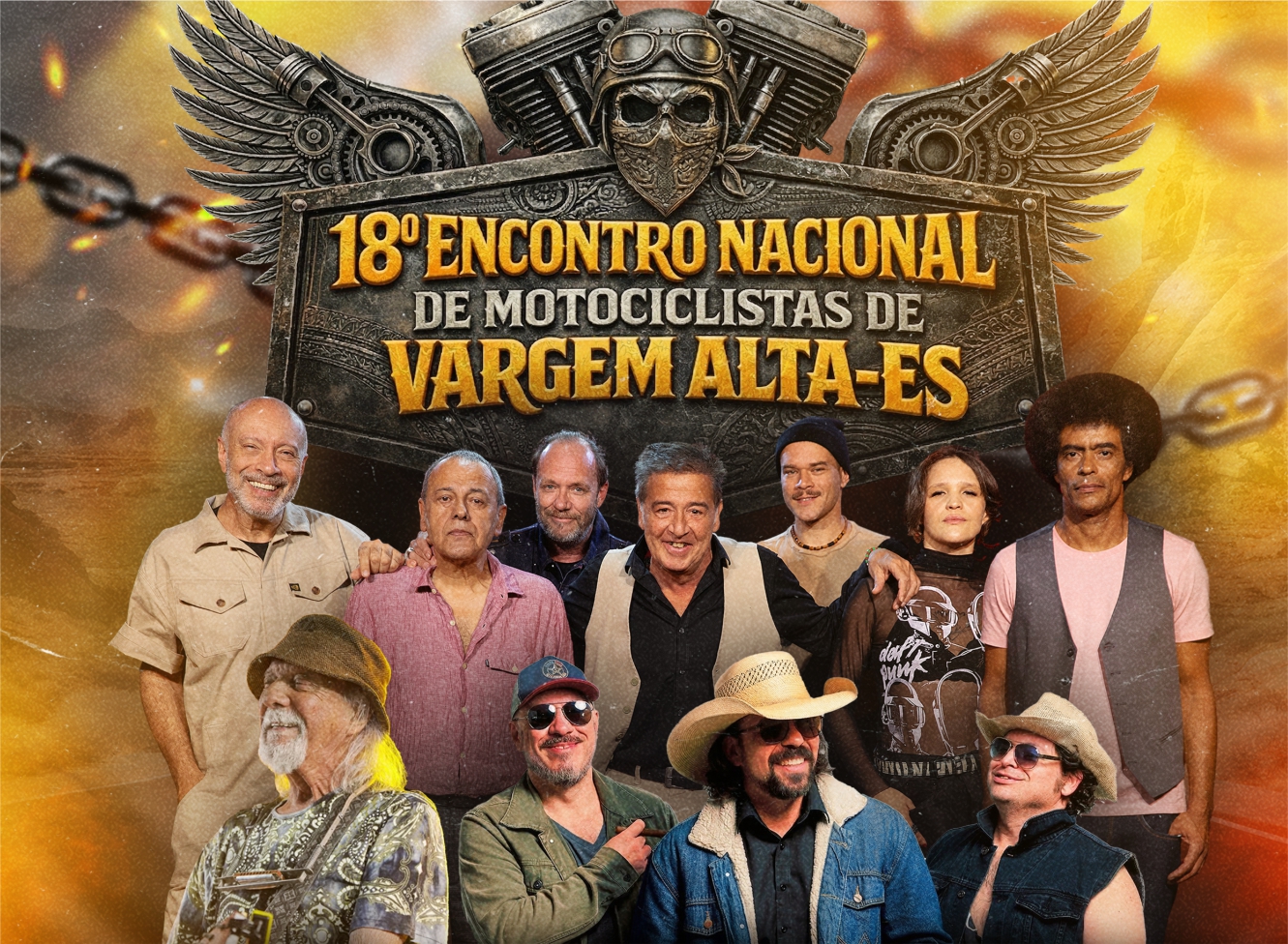 Imagem da notícia: Vargem Alta se prepara para o 18º Encontro Nacional de Motociclistas