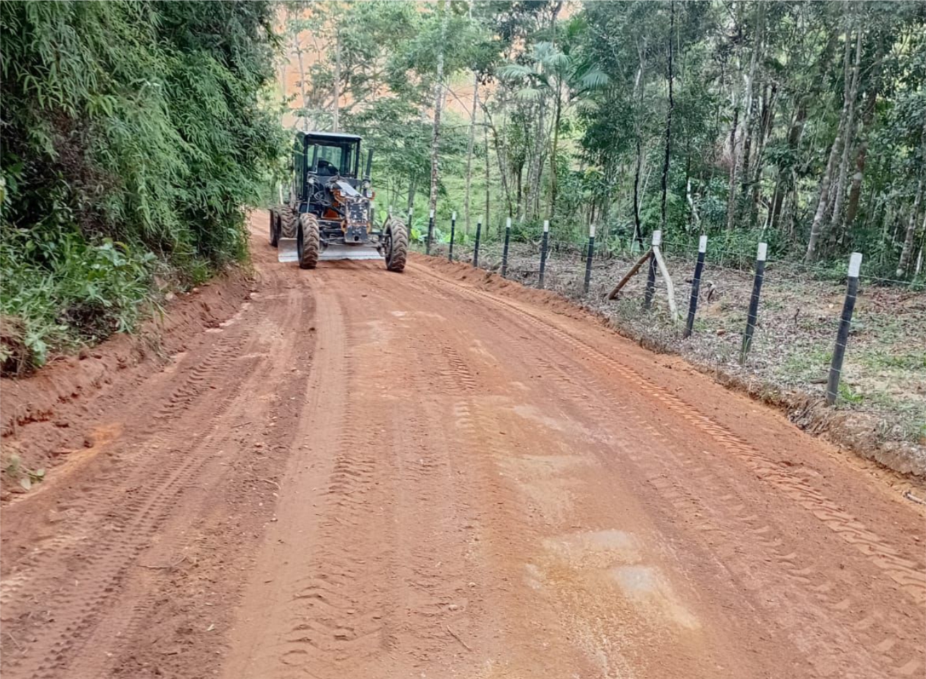 Secretaria de Interior intensifica manutenção das estradas rurais em Vargem Alta