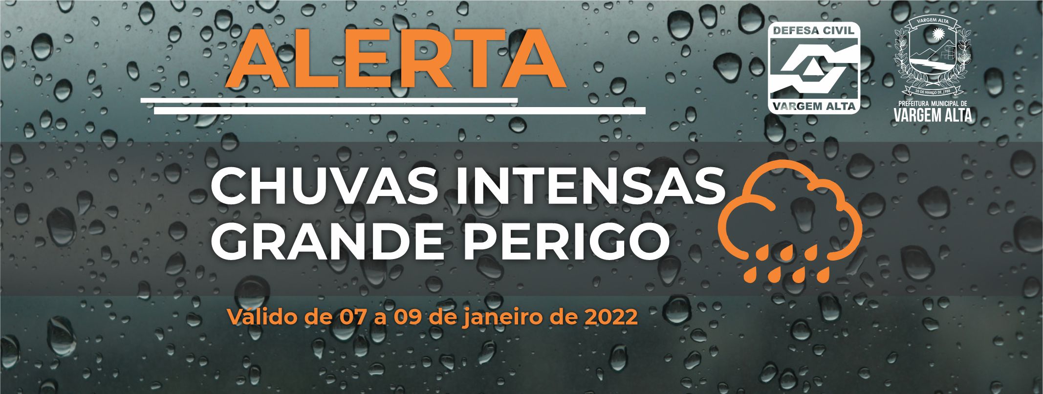 Prefeitura De Vargem Alta Emite Alerta De Perigo De Chuvas Para O Final De Semana